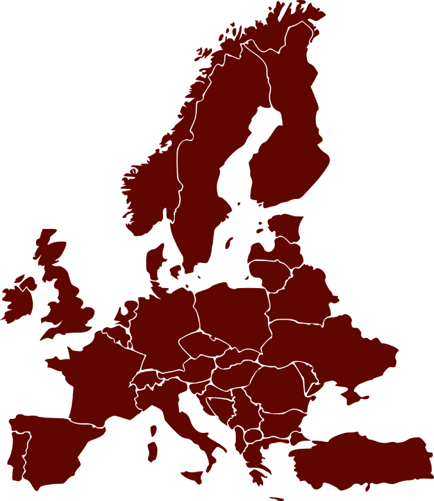 Europe map